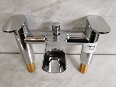 Modern Waterfall Bath Filler Tap Unit RRP £279