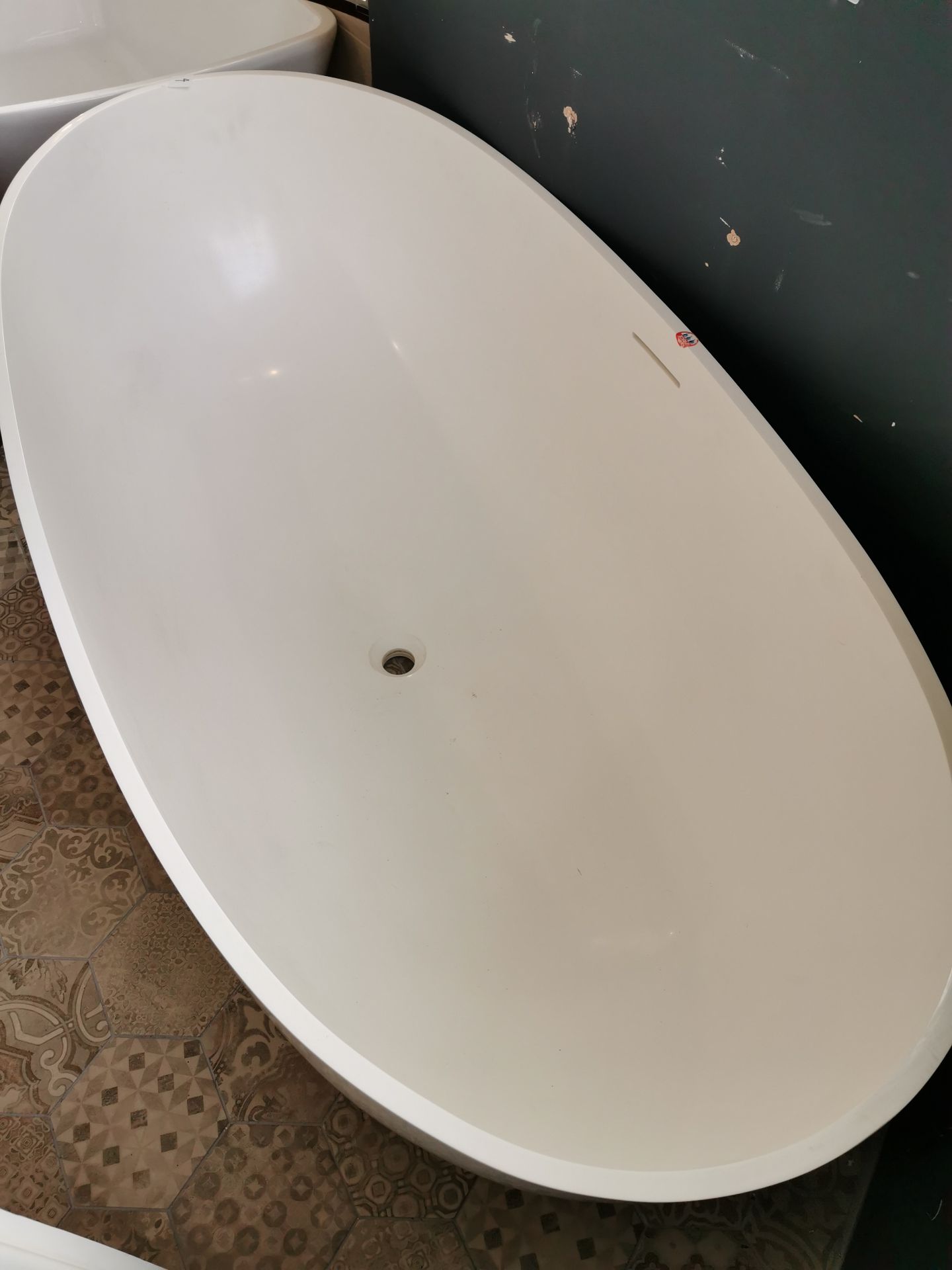 Stone Resin Modern Freestanding Bath RRP £2399 - Image 2 of 4