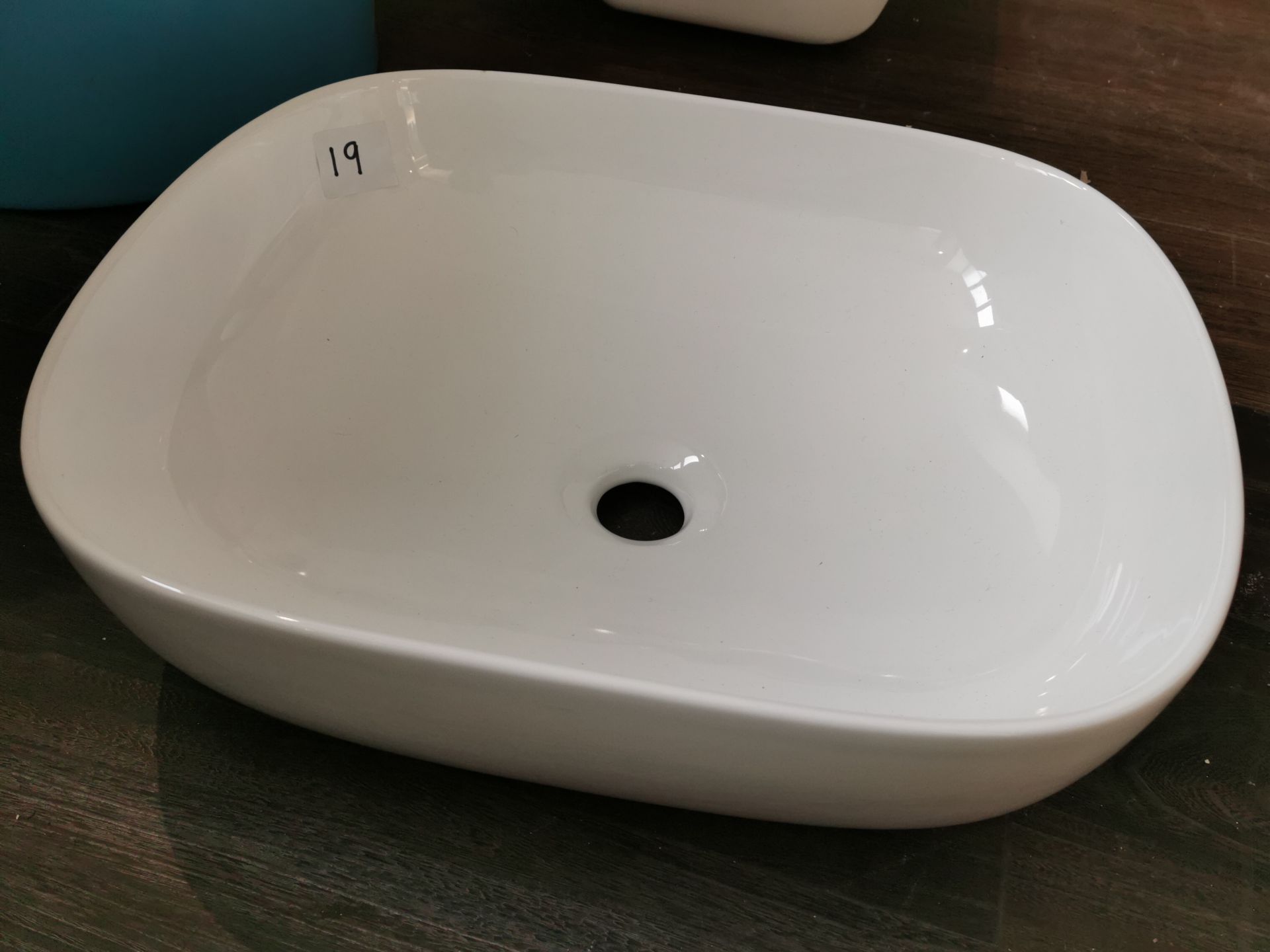 Modern White Ceramic Washbowl RRP £229