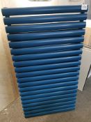 Ex-Display Steel Blue Tube Radiator RRP £229