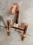 Rose Gold Transition Bath Filler Tap Unit RRP £389