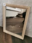 Sandstone Framed Mirror RRP £69