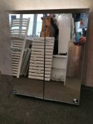 Ex-Display Cubico LED Cabinet Mirror RRP £189