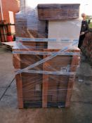 Single Large Pallet of Mixed Bathroom Fixtures Fittings & Accessories