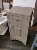 Modern Taupe Single Drawer Bathroom Storage Unit RRP £229