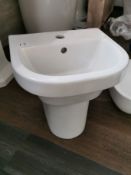 Wall-Hung Pedestal Sink RRP £169