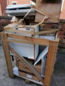 Single Large Pallet of Mixed Bathroom Fixtures Fittings & Accessories