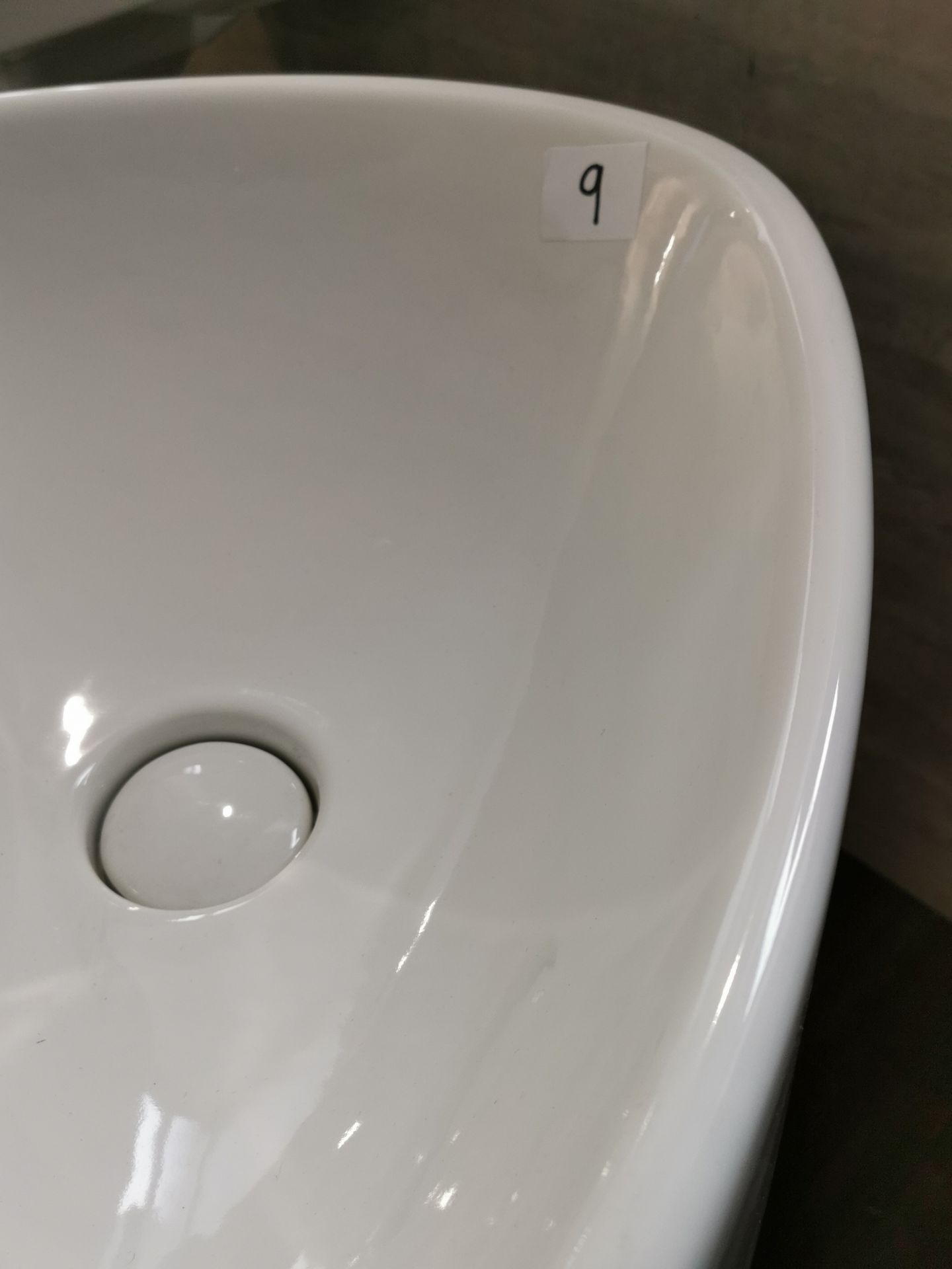 Designer Oval Bathroom Sink Unit RRP £899 - Image 2 of 3