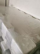 Rectangular White Stone Walk-In Shower Tray RRP £259