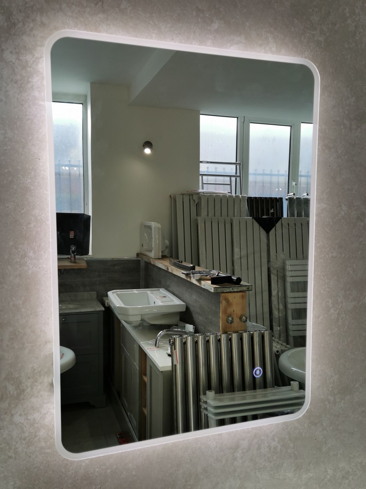 LED Demisting Bathroom Mirror RRP £229 BNIB