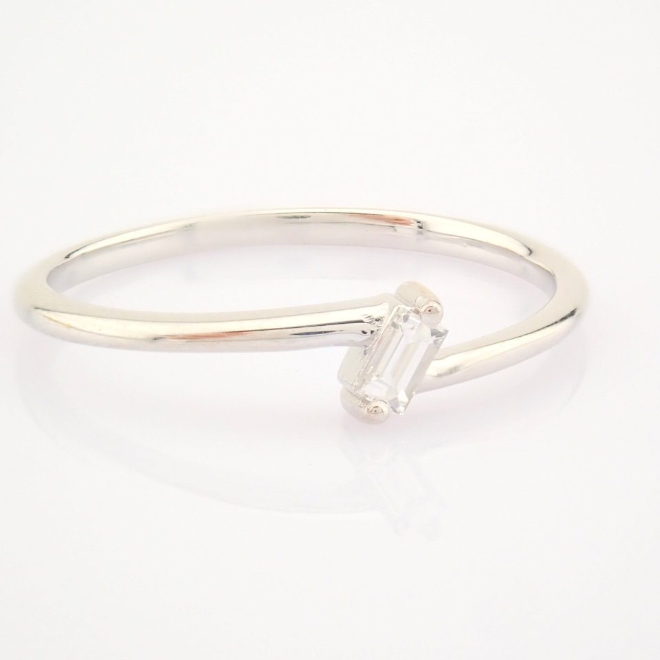 14K White Gold Diamond Ring - Image 11 of 12