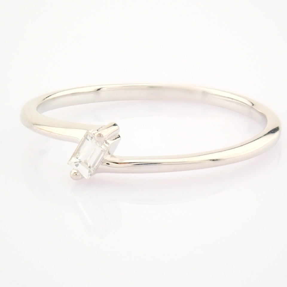 14K White Gold Diamond Ring - Image 12 of 12
