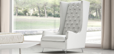 VANITY Luxury Designer Italian Leather Chair