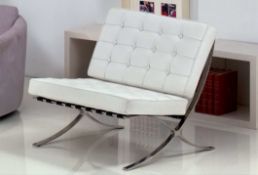 BIMBA Luxury Designer Italian Leather Chair