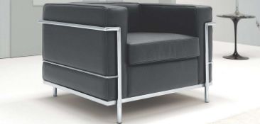 GOYA Luxury Designer Italian Leather Chair