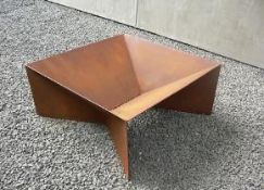 Steel Fire Pit Burner. Square_Wood Burner_AHL-CF02