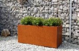 X-Large Corten Steel Planter Rectangular - AHL-CP16/1