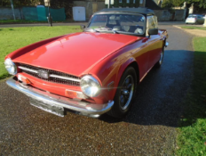 1975 Triumph TR6 Pi overdrive.