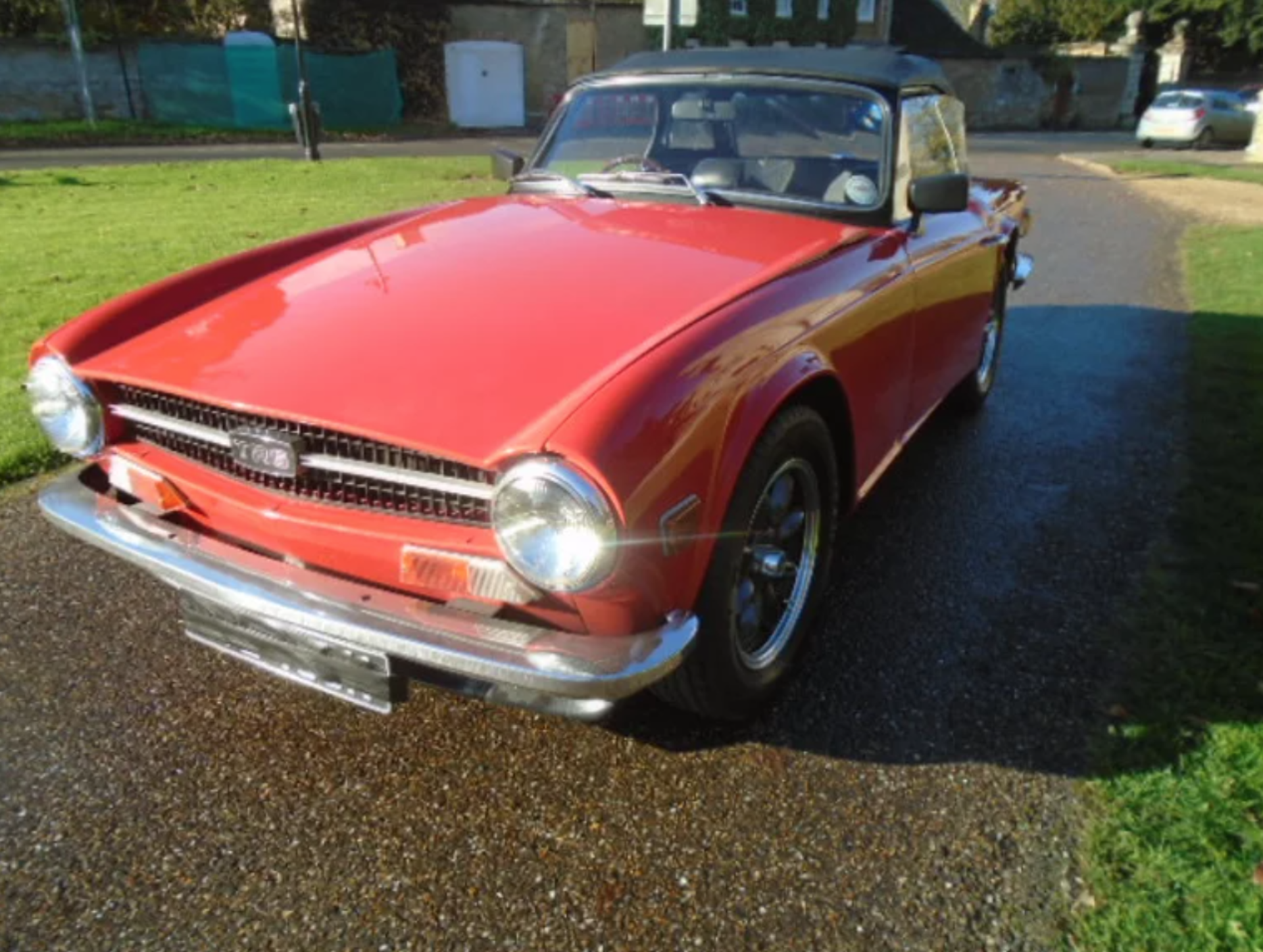 1975 Triumph TR6 Pi overdrive.