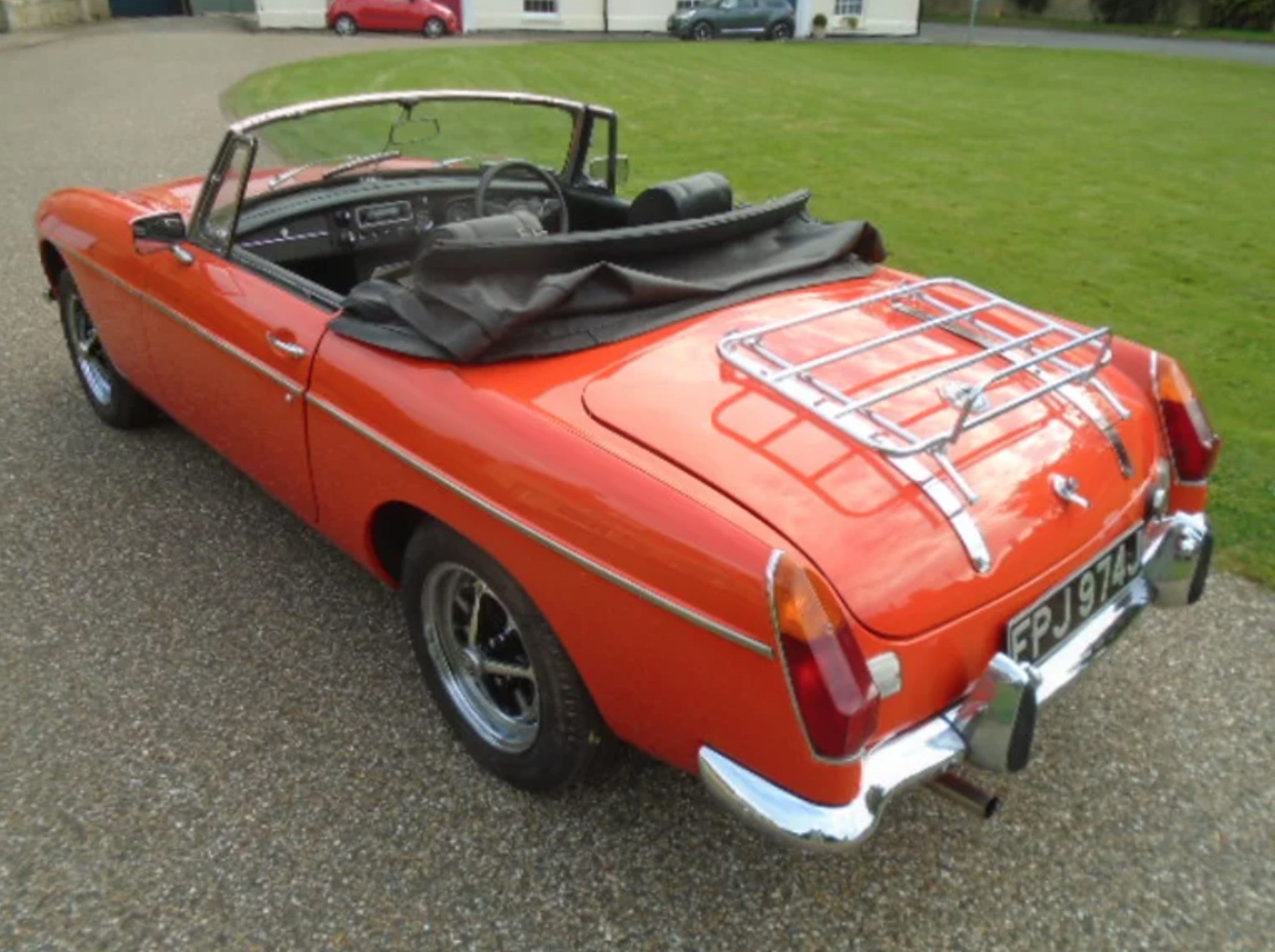 1971 MGB Roadster, chrome bumper - Image 3 of 6