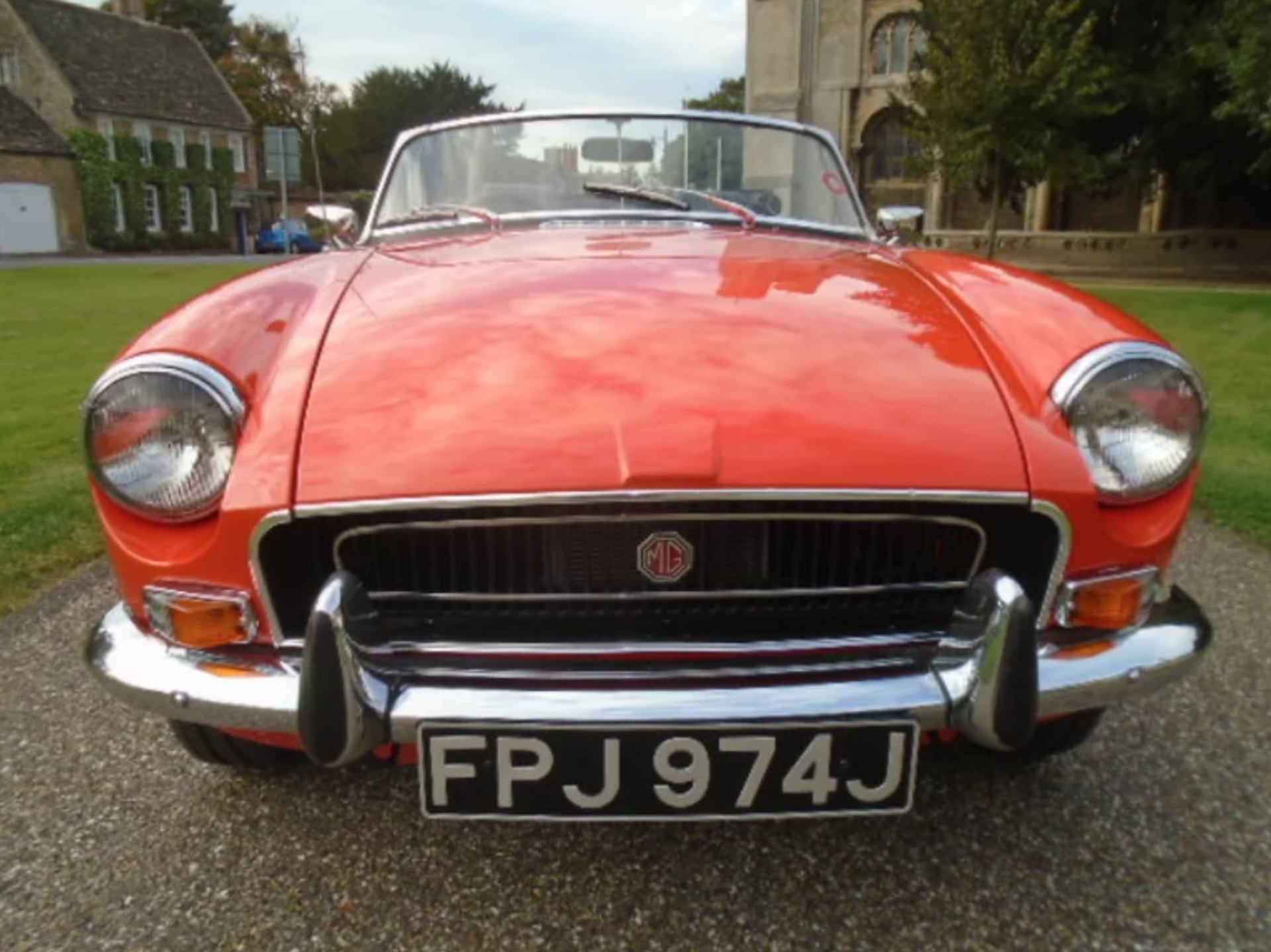 1971 MGB Roadster, chrome bumper - Image 6 of 6