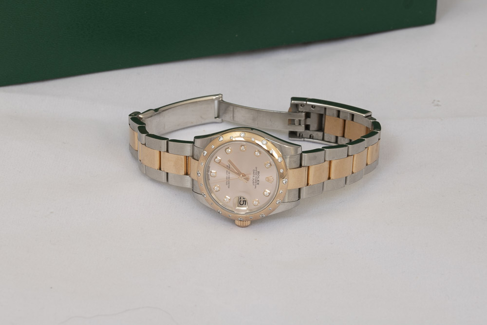 Rolex Datejust 31mm Steel & Everose Gold 24 Diamonds - Image 7 of 15