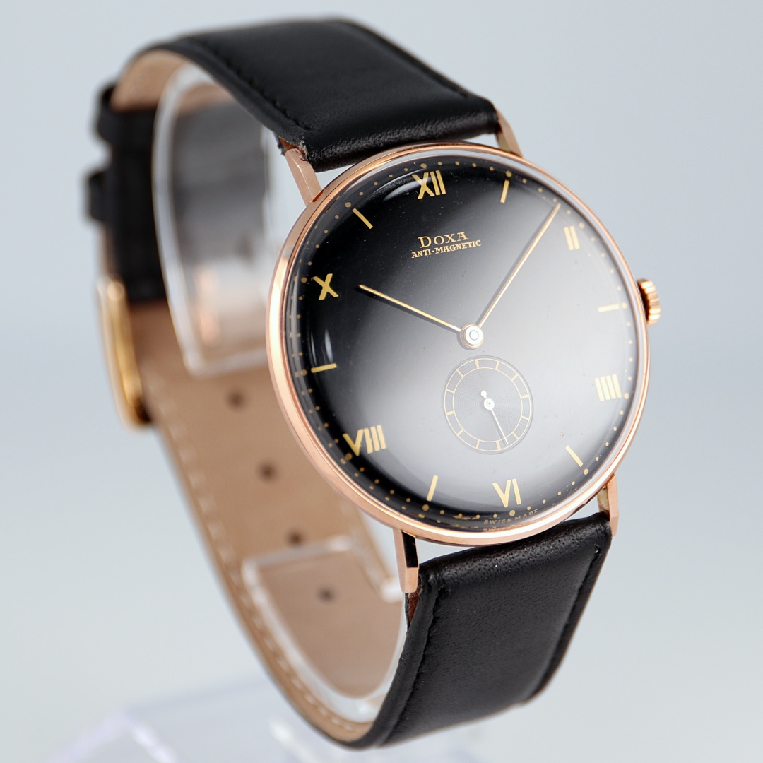 Doxa Jumbo 14k Gold Men's Vintage Watch - Image 2 of 19