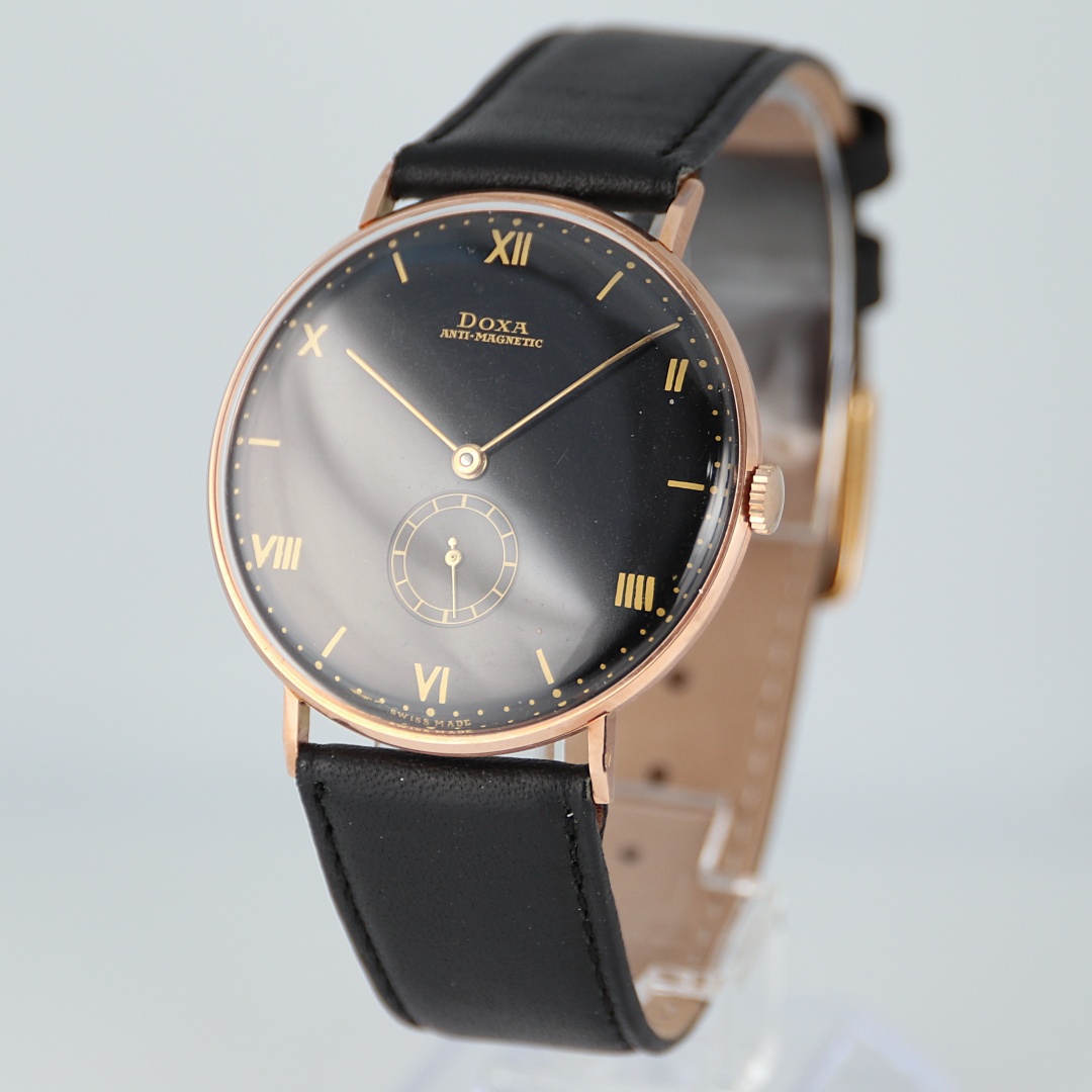 Doxa Jumbo 14k Gold Men's Vintage Watch - Image 4 of 19