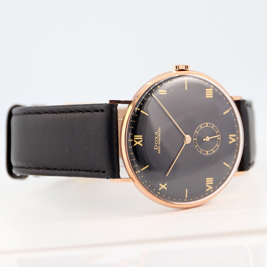Doxa Jumbo 14k Gold Men's Vintage Watch - Image 3 of 19