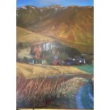 Deborah W Womack (American) extensive Landscape oil