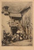 Mortimer Menpes 1855-1938 Engraving The Sabot Shop