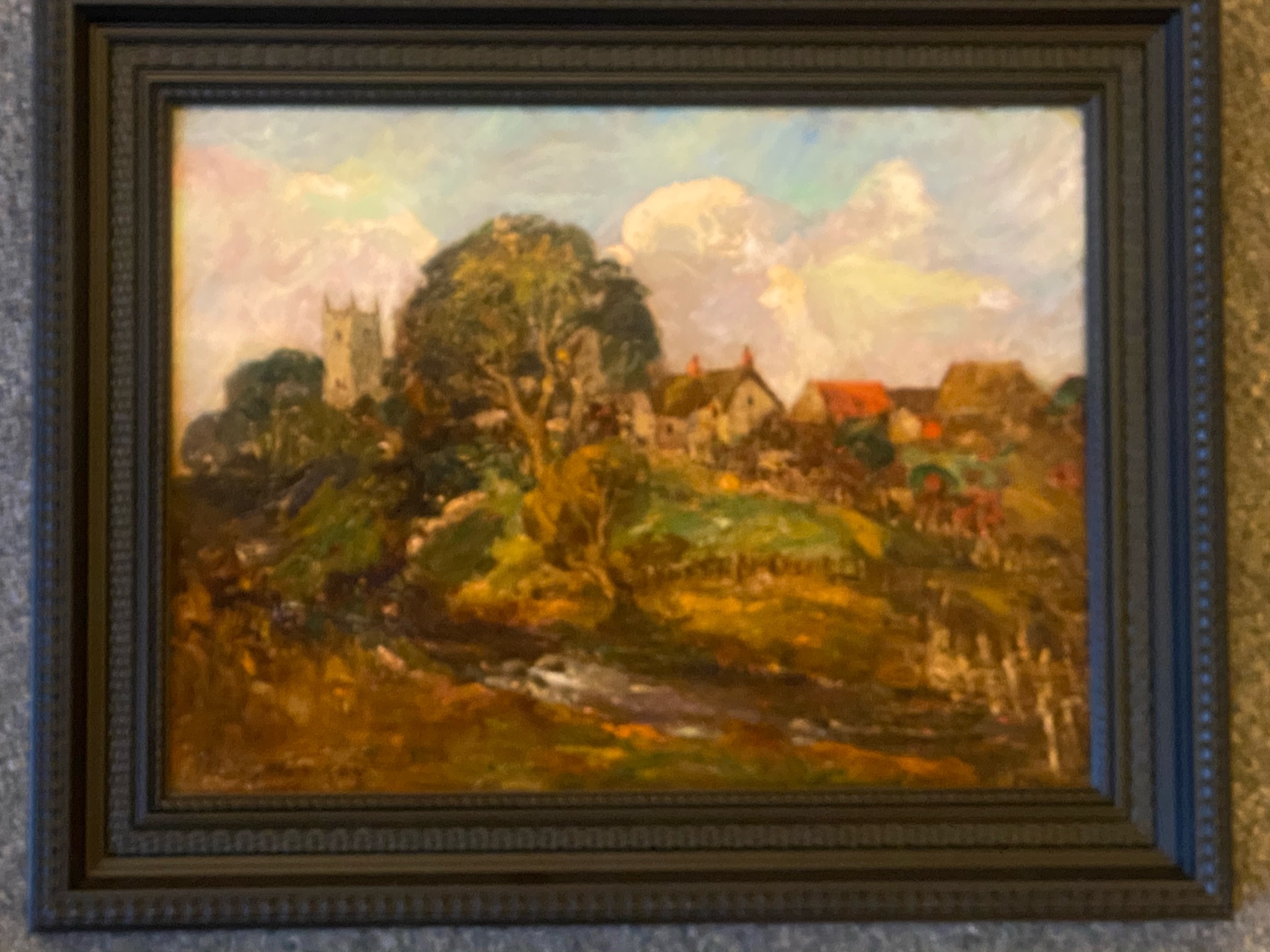 Willaim Mouncey Scottish 1852-1901 signed oil Welsh view River Tarff - Image 2 of 4