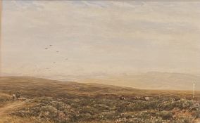 James Orrock RI ROI (1829-1913) signed watercolour Moorland