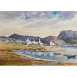 Watercolour signed G. M. Craig, (Gertrude Mary) Plocton , Scottish Highlands