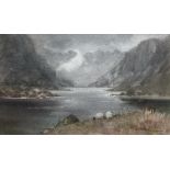 Mary Helen Barnard signed watercolour “Loch Coruisk”