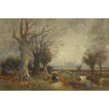 William Manners, R.B.A. 1860-1930 signed watercolour "Homeward Bound