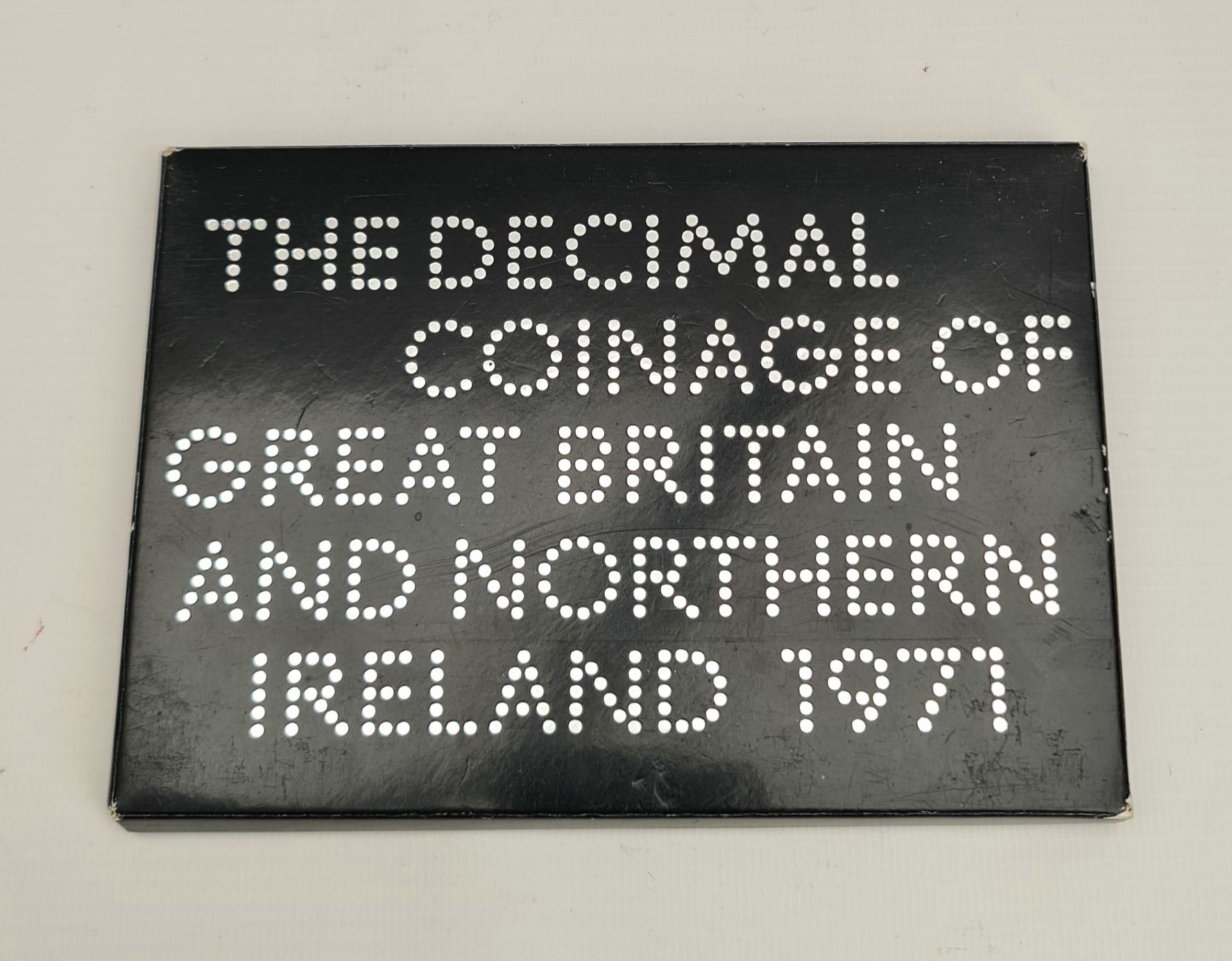 Vintage Royal Mint Proof Set of UK Decimal Coinage c1971 in Original Cover - Image 3 of 3