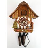 Retro Cuckoo Clock Battery Operated