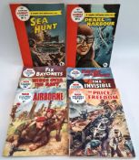 Vintage 8 Assorted Combat & war Comic Magazines Includes Issue #1