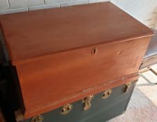 Antique Painted Pine Chest