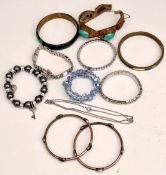 Costume Jewellery Vintage Parcel Bangles & Bracelets