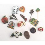 Vintage 15 x Assorted Badges