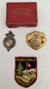 Antique Sterling Silver Sports Medal & Other Items