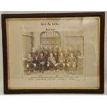 Antique BCS Rugby 1st IV Rugby Photograph Picture 1899