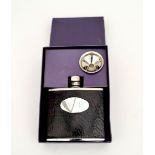 H Samuel Drinks Flask in Presentation Box