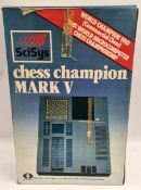 Vintage Retro 1981 SciSys Chess Champion Mark V Electronic Game