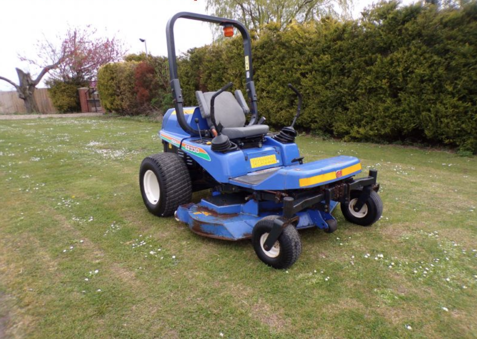 ISEKI ZERO SZ330 MOWER diesel for trees rotary - Image 5 of 6