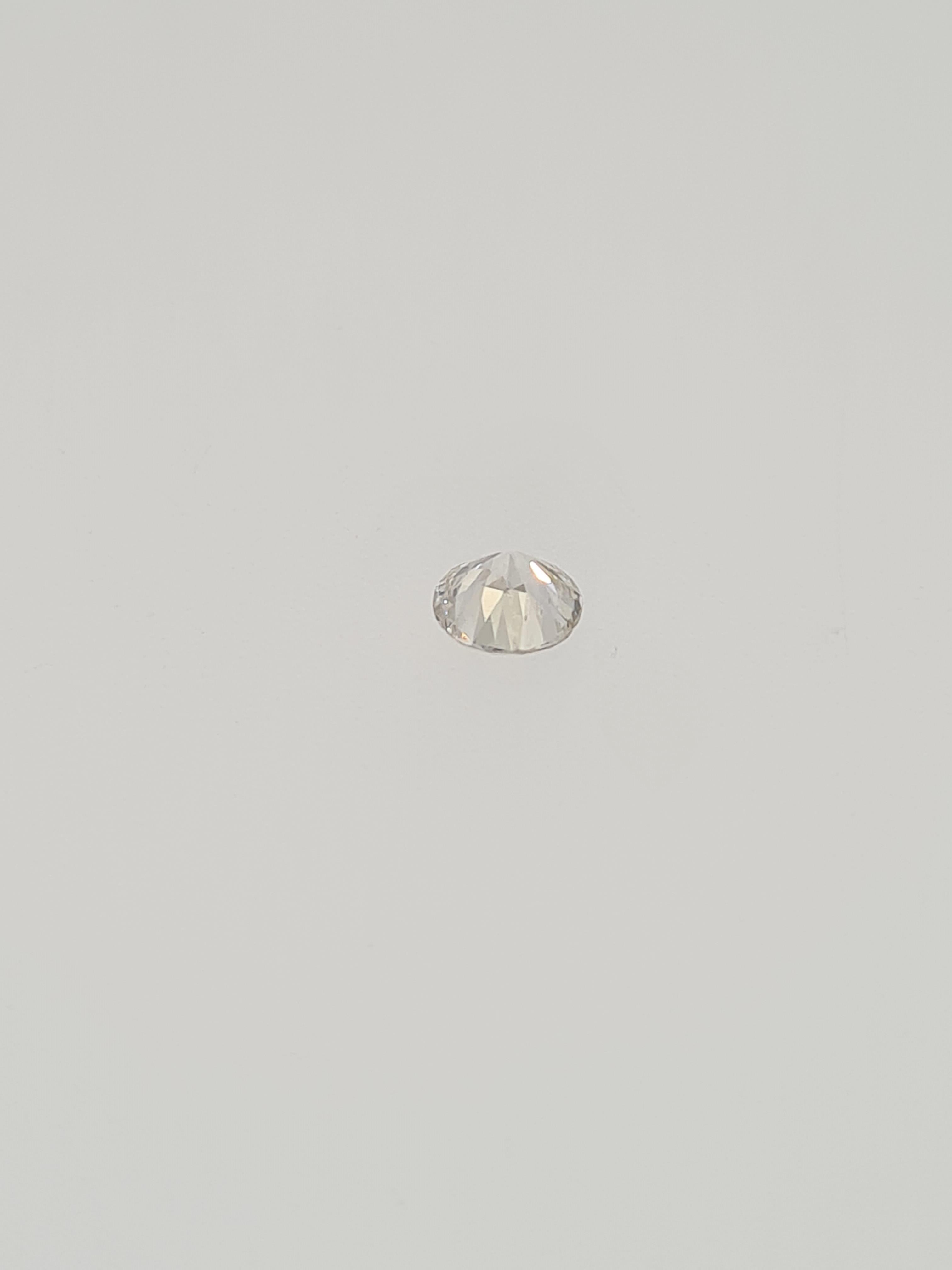 Round cut diamond - Image 2 of 5