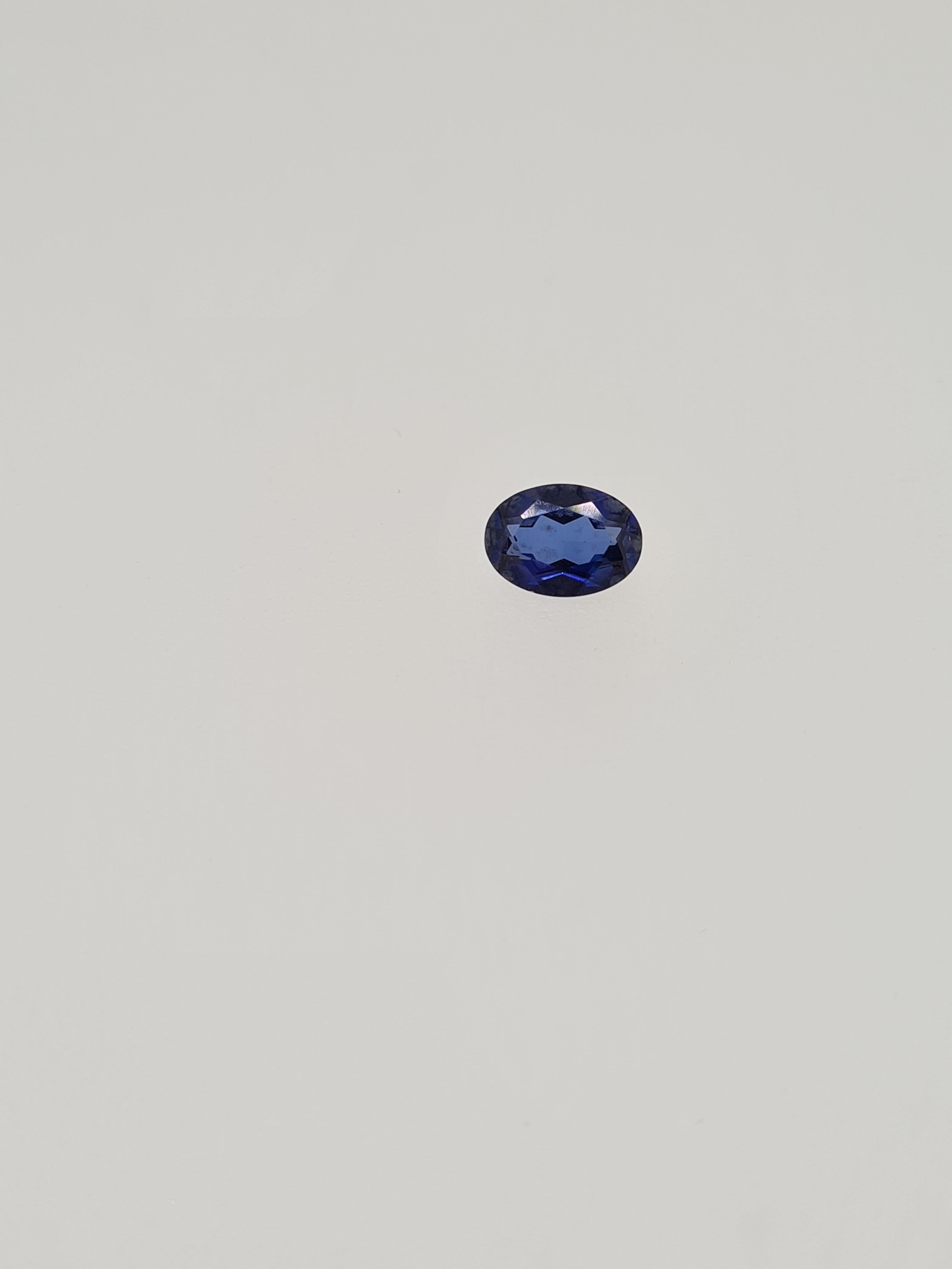 Sapphire oval cut gem stone - Image 4 of 5