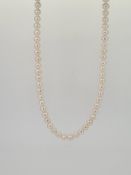 9ct clasp fresh water cultured pearls